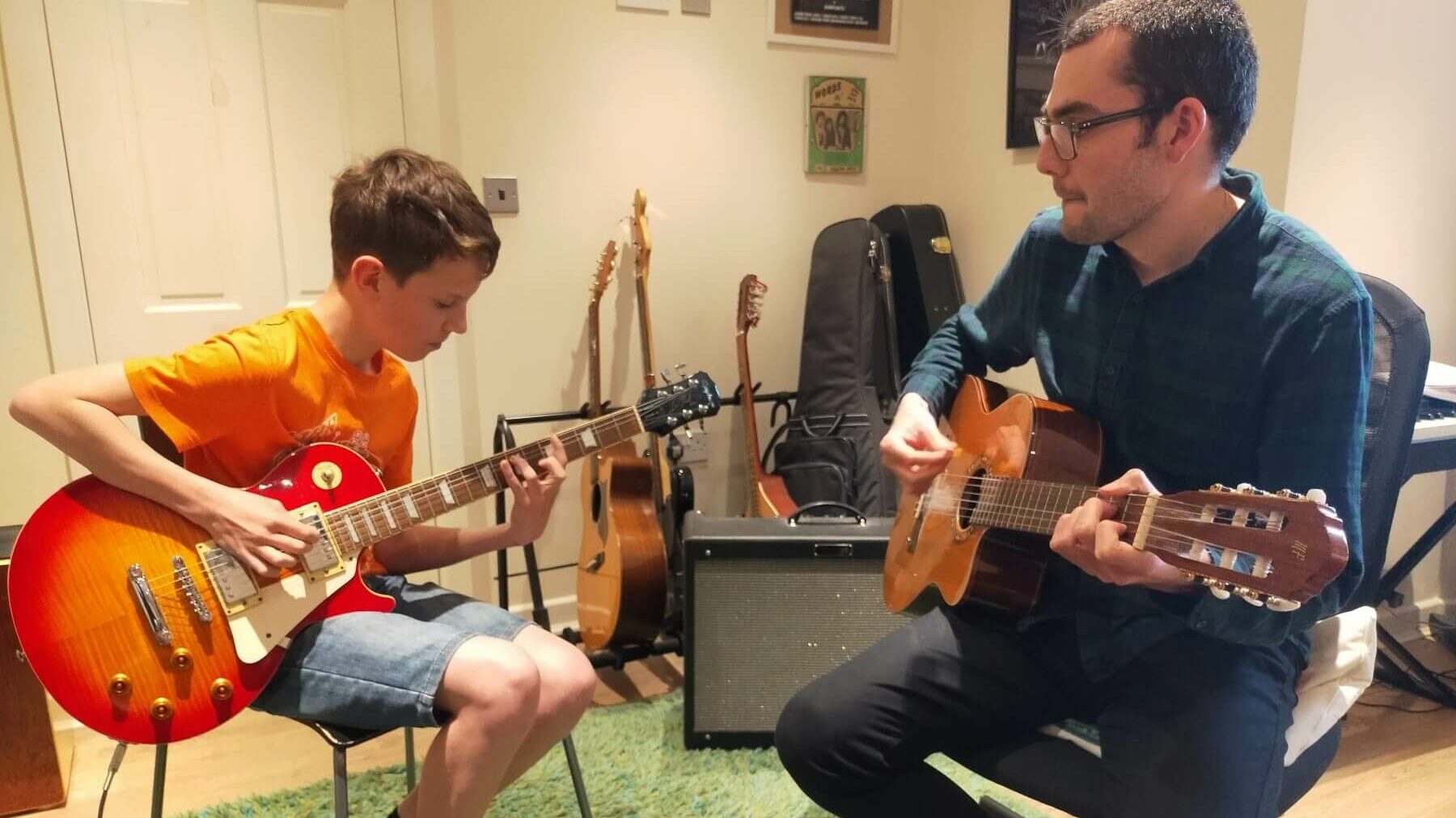 Henry provides private music tuition