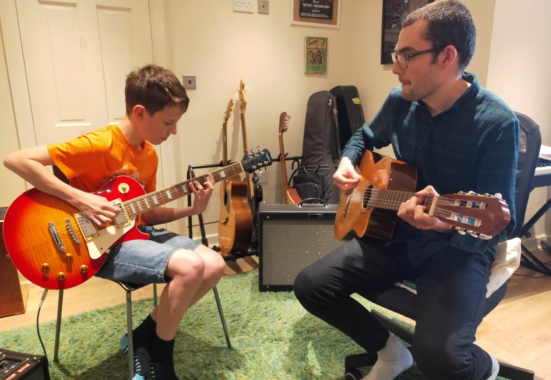 Private music tuition with Henry Bateman