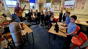 key stage one and two music workshops